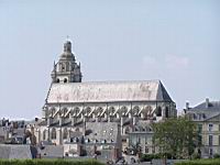 Blois, Cathedrale Saint-Louis, Vue du sud (3)